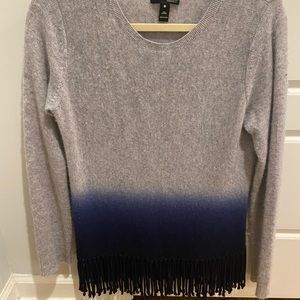 Aqua cashmere sweater